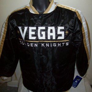 VEGAS GOLDEN KNIGHTS NHL Starter Snap Down Jacket SMALL